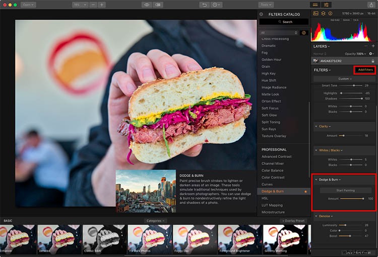 Enhance Food Photos: Make Them Mouthwateringly Tastier with Luminar
