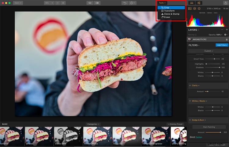Enhance Food Photos: Make Them Mouthwateringly Tastier with Luminar