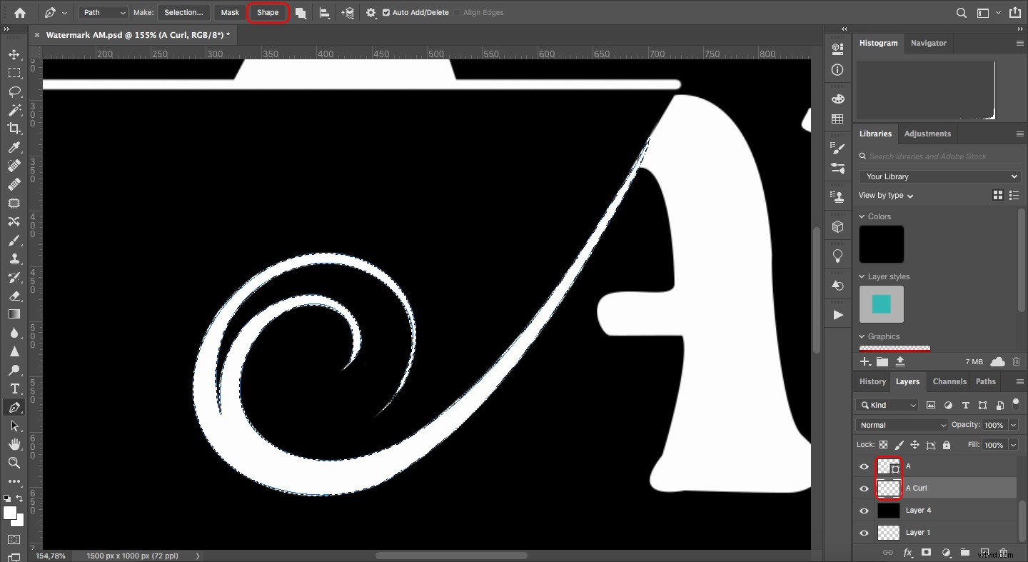 Create Professional Watermarks in Photoshop Using the Pen Tool: Step-by-Step Guide