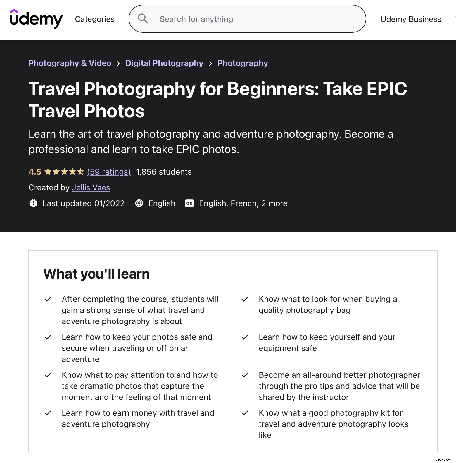 Top 6 Best Online Travel Photography Courses (2024 Update)