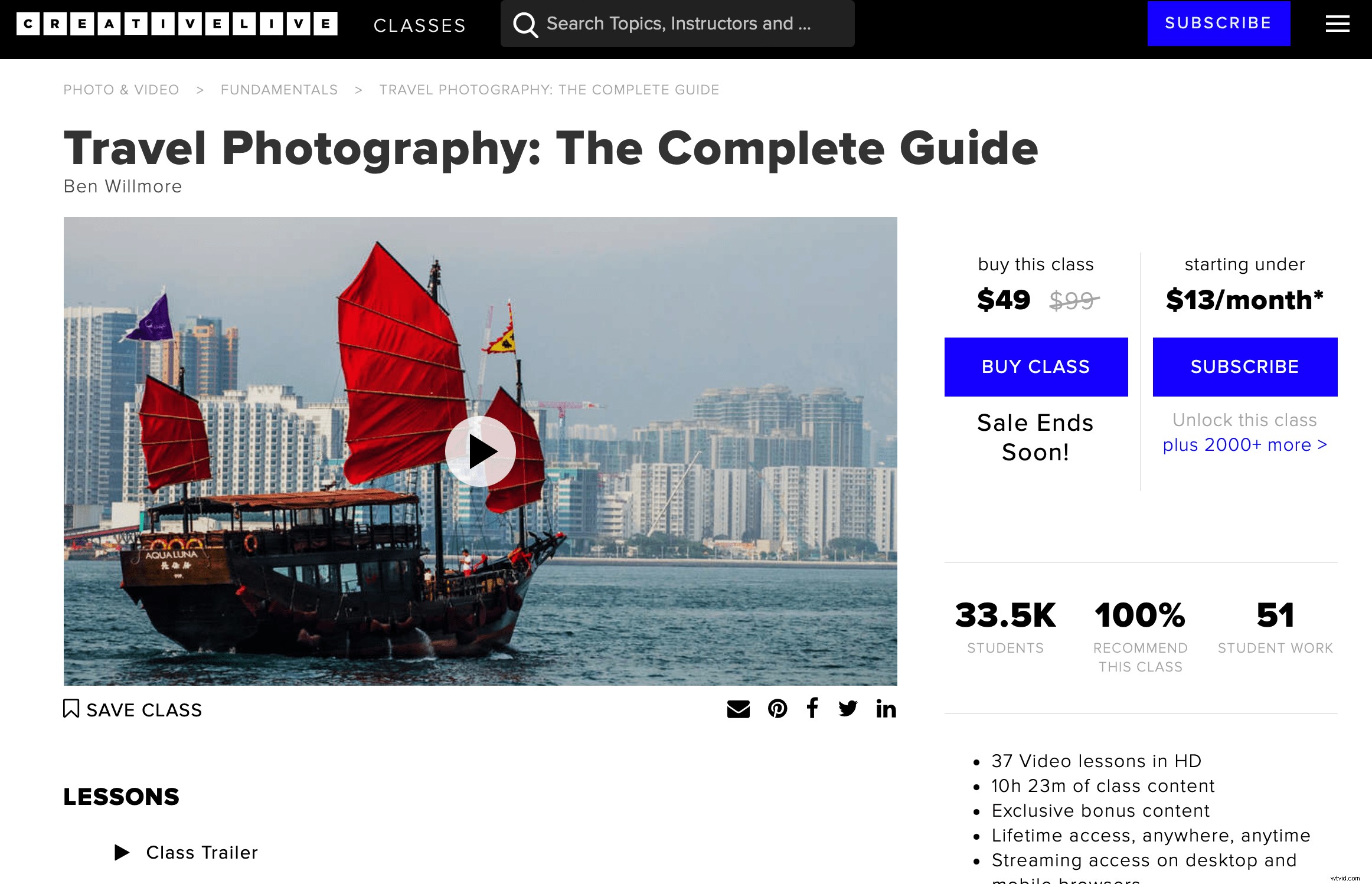 Top 6 Best Online Travel Photography Courses (2024 Update)