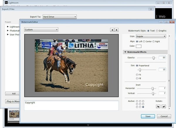 How to Add Professional Copyright Watermarks to Images in Lightroom 3