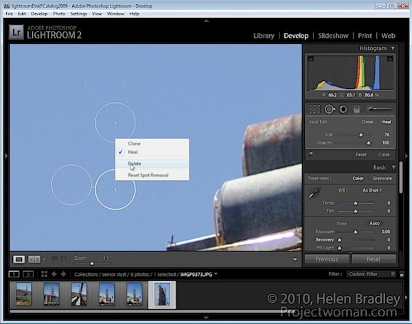 Effortlessly Remove Sensor Dust in Lightroom: Step-by-Step Guide