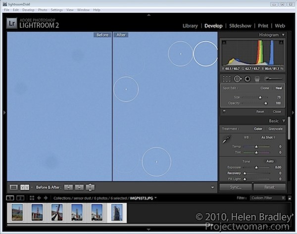 Effortlessly Remove Sensor Dust in Lightroom: Step-by-Step Guide