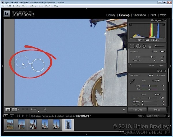 Effortlessly Remove Sensor Dust in Lightroom: Step-by-Step Guide