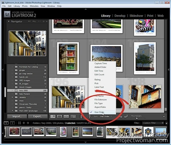 Custom Sort Photos Your Way in Lightroom: Organize for Slideshows & Prints