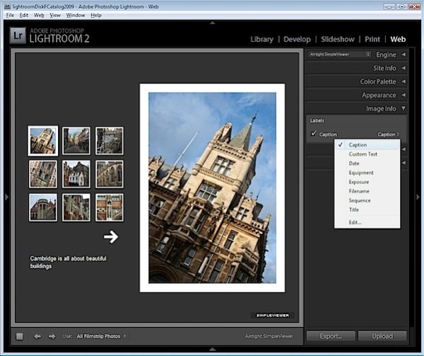 Create Stunning Web Slideshows Quickly with Adobe Lightroom: Step-by-Step Guide