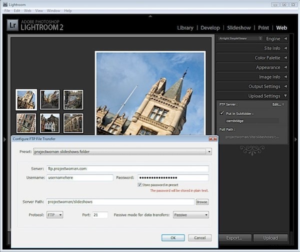Create Stunning Web Slideshows Quickly with Adobe Lightroom: Step-by-Step Guide
