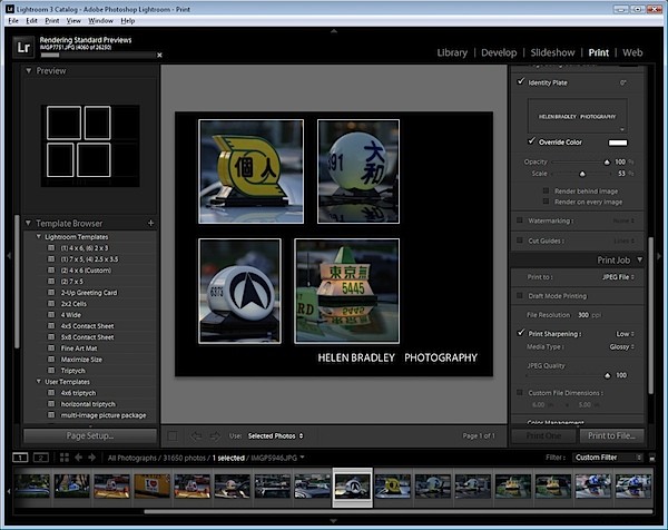 Lightroom 3 Beta: Major Print Module Improvements Revealed