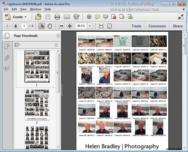 How to Create Professional Contact Sheets in Lightroom: Step-by-Step Guide