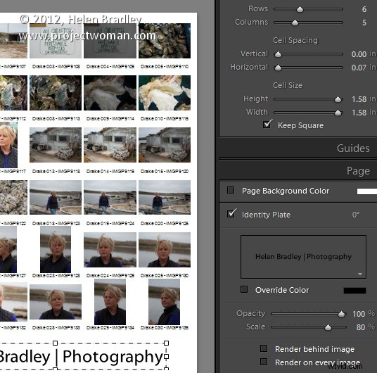 How to Create Professional Contact Sheets in Lightroom: Step-by-Step Guide