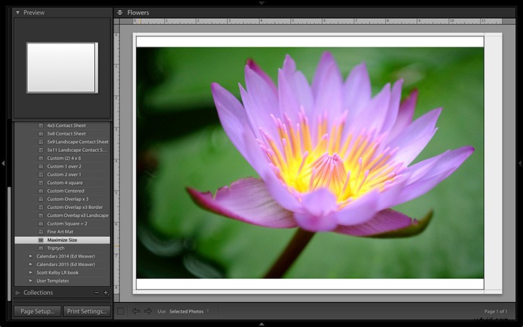 2 Powerful Custom Layouts for Lightroom Print Module: Prints, Postcards & Business Cards
