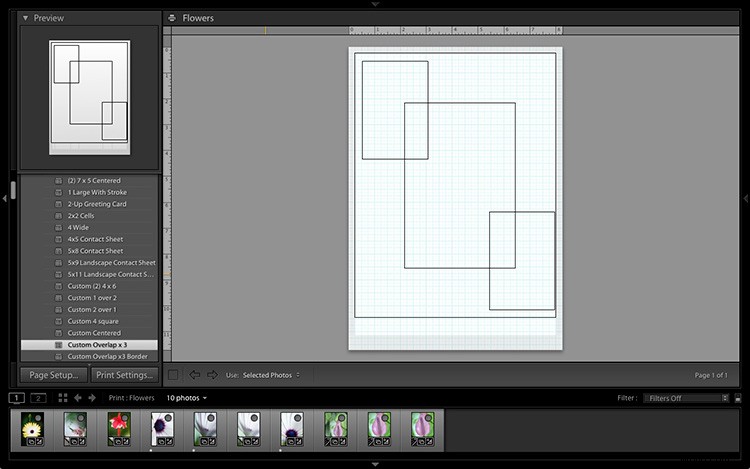 2 Powerful Custom Layouts for Lightroom Print Module: Prints, Postcards & Business Cards