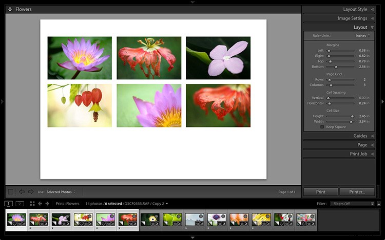 2 Powerful Custom Layouts for Lightroom Print Module: Prints, Postcards & Business Cards