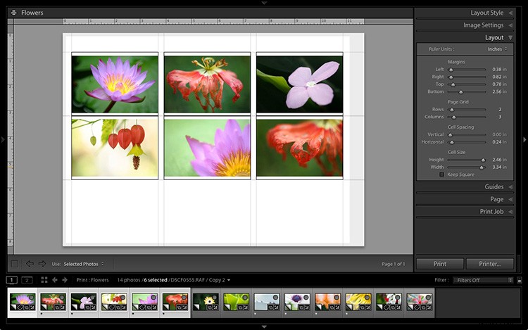 2 Powerful Custom Layouts for Lightroom Print Module: Prints, Postcards & Business Cards
