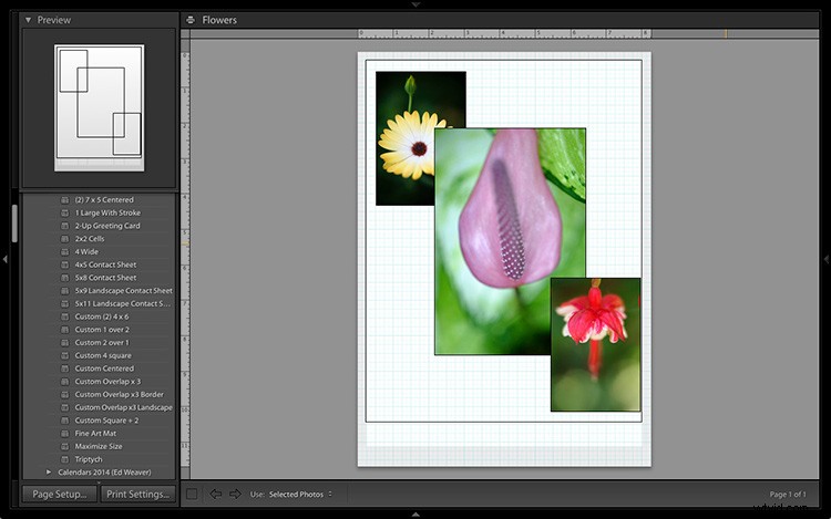 2 Powerful Custom Layouts for Lightroom Print Module: Prints, Postcards & Business Cards
