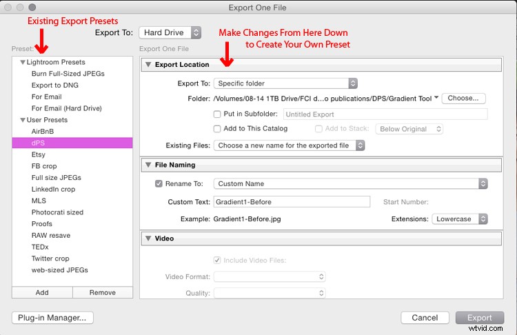 Lightroom Export Presets: What They Are, Why Use Them, and How to Create Yours