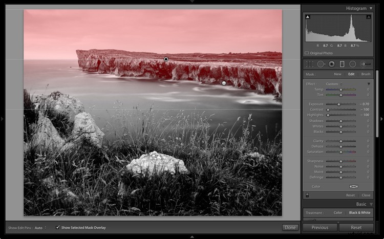 Master Black & White Landscape Photos in Lightroom: Step-by-Step Guide