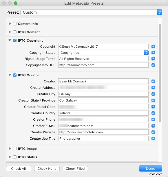 How to Create and Apply Metadata Presets in Lightroom: Protect Your Photos Effortlessly