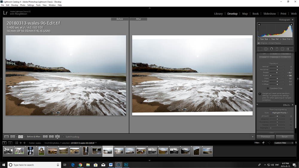 Master Lightroom s Transform Tool: Straighten Horizons, Fix Perspectives & More
