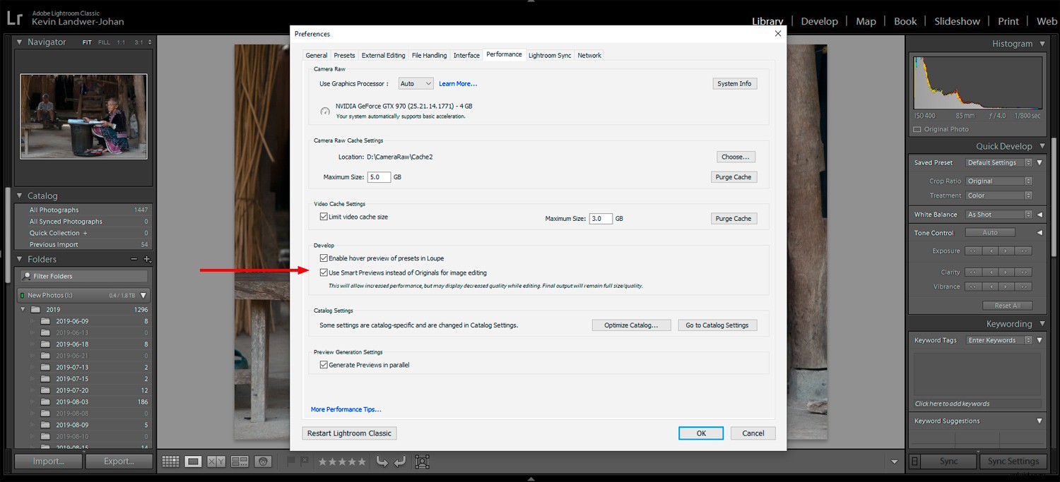 Boost Your Lightroom Workflow: Benefits of Smart Previews in CC & Classic + Easy Setup Guide
