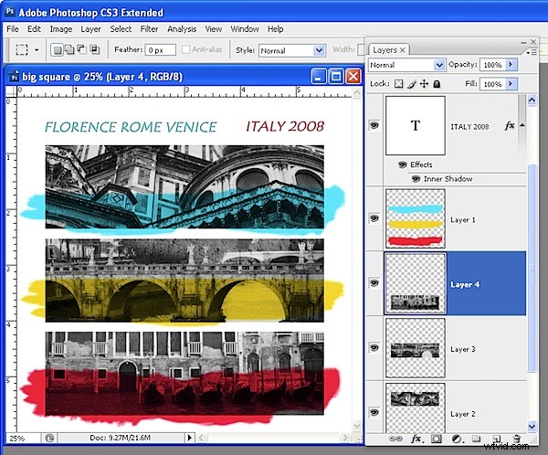 Photoshop Inspiration: Recreate The Police s Iconic Synchronicity CD Label