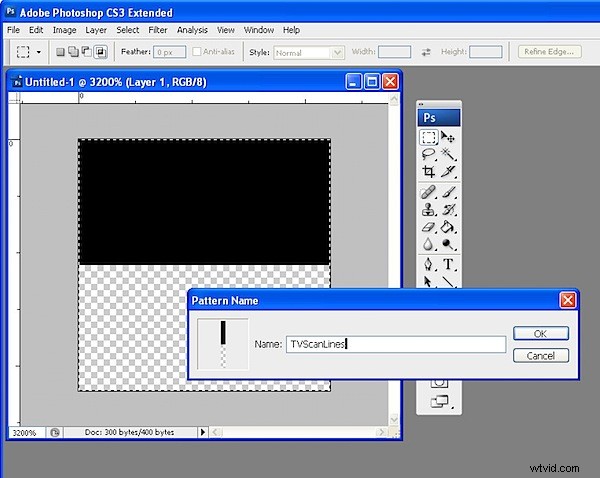 How to Create Realistic TV Scan Lines Overlay in Photoshop
