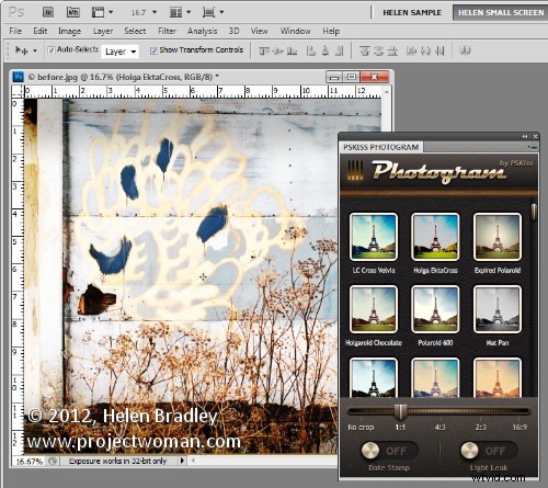 Photoshop Gets iPad-Style Photo Editing: Introducing PSKiss Photogram Extension