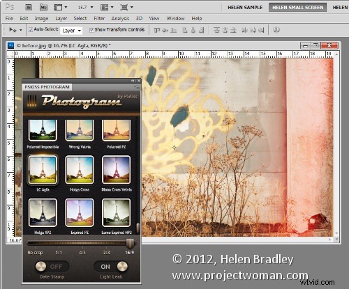 Photoshop Gets iPad-Style Photo Editing: Introducing PSKiss Photogram Extension