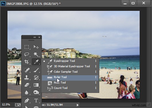Straighten Crooked Images in Photoshop: Easy Step-by-Step Guide with Crop Tool