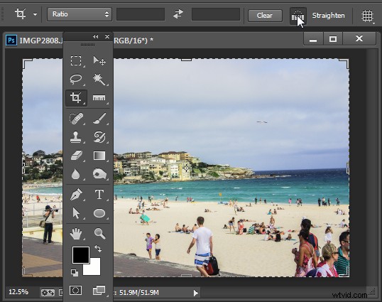 Straighten Crooked Images in Photoshop: Easy Step-by-Step Guide with Crop Tool