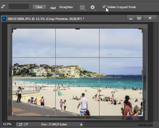 Straighten Crooked Images in Photoshop: Easy Step-by-Step Guide with Crop Tool