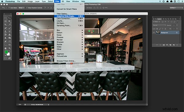Fix Lens Distortion in Photoshop: Master the Adaptive Wide Angle Filter