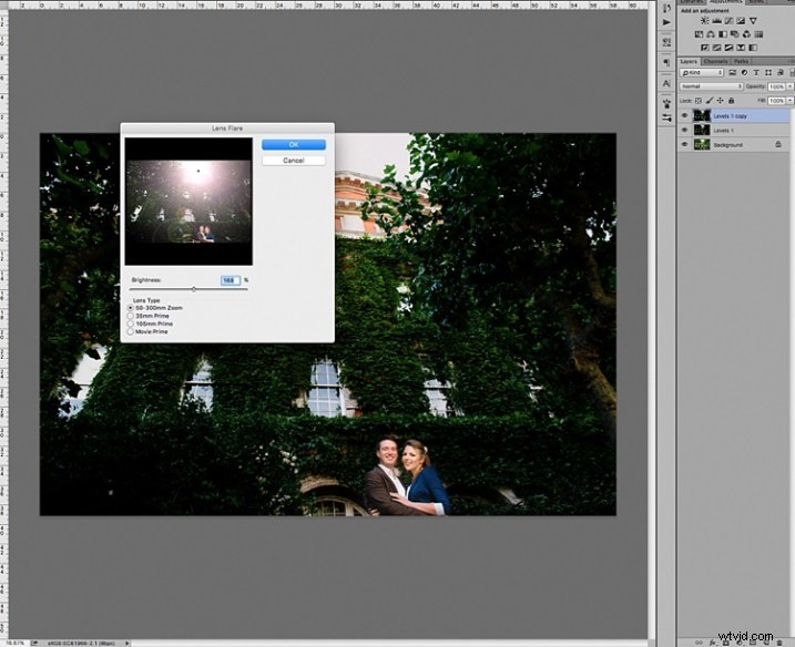 2 Quick & Easy Photoshop Techniques to Add Realistic Sunflares