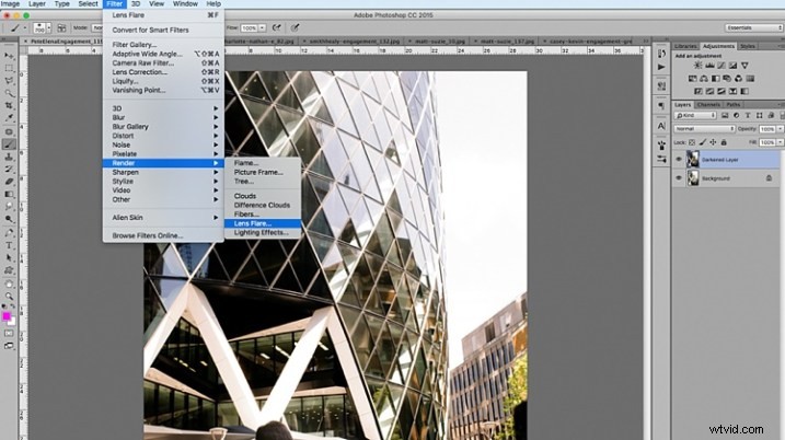 2 Quick & Easy Photoshop Techniques to Add Realistic Sunflares