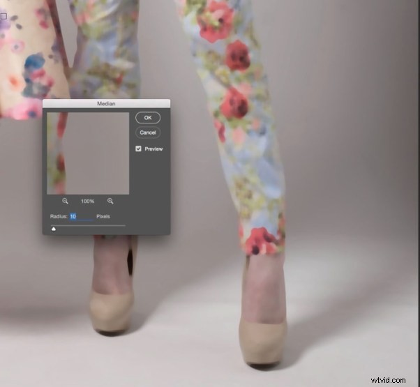 Quickly Erase Dirt Spots from White Backgrounds Using Photoshop s Median Filter