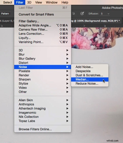 Quickly Erase Dirt Spots from White Backgrounds Using Photoshop s Median Filter