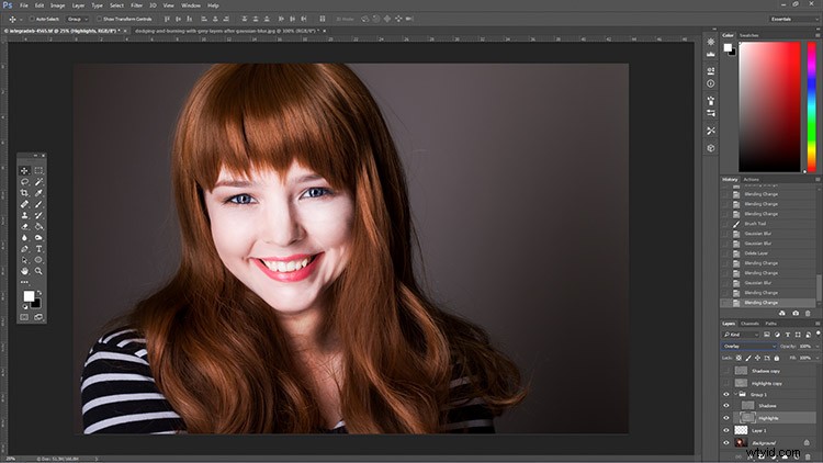 Enhance Portraits Like a Pro: Dodge & Burn with 50% Gray Layers in Photoshop