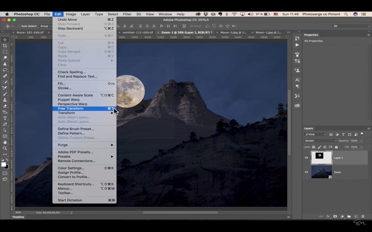 Photoshop for Beginners: Easily Add Elements to Images & Transform Day to Night