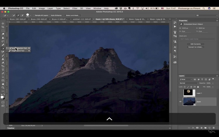 Photoshop for Beginners: Easily Add Elements to Images & Transform Day to Night