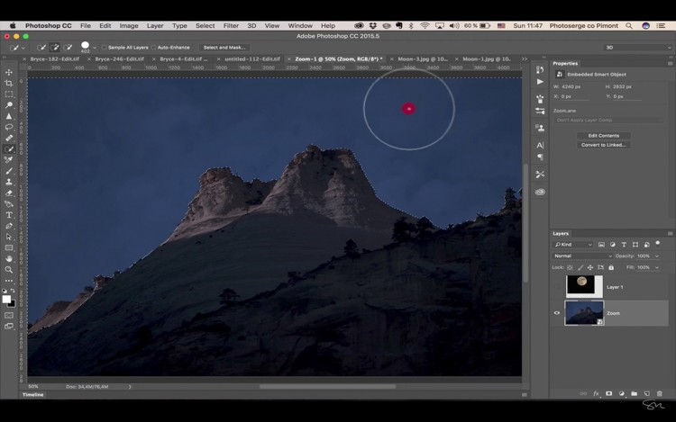 Photoshop for Beginners: Easily Add Elements to Images & Transform Day to Night