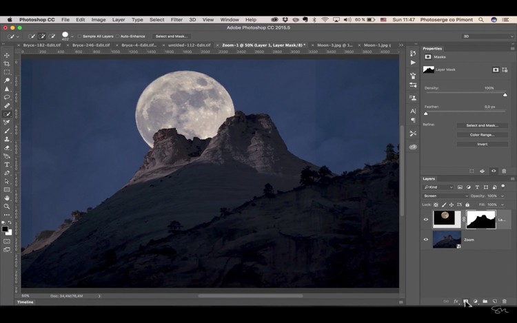 Photoshop for Beginners: Easily Add Elements to Images & Transform Day to Night