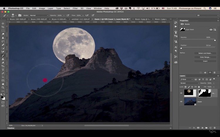 Photoshop for Beginners: Easily Add Elements to Images & Transform Day to Night