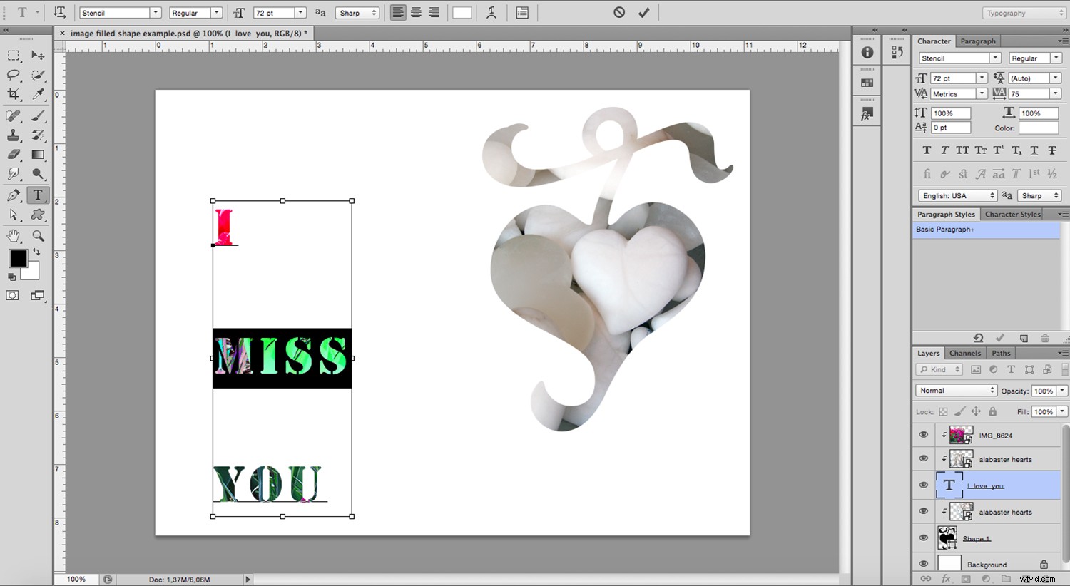 Create Stunning Image-Filled Shapes in Photoshop: Easy Step-by-Step Guide