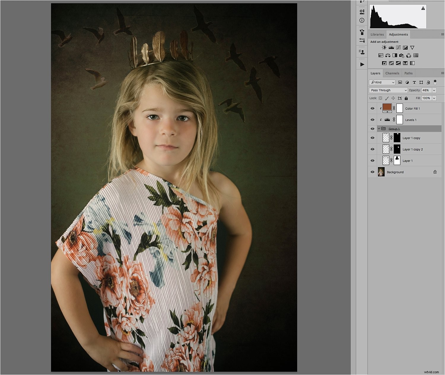 Enhance Portraits with Creative Overlays: Easy Photoshop Tutorial