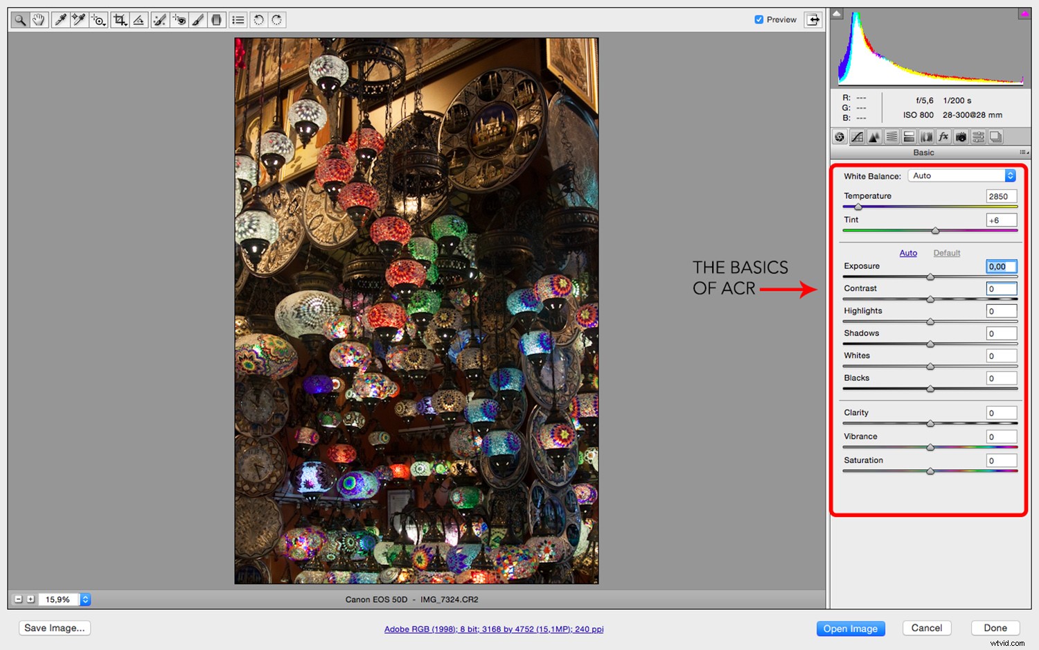 Beginner s Guide to Processing RAW Files in Adobe Camera Raw (Photoshop)
