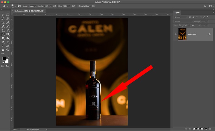 Create Stunning Composite Wine Bottle Images Using Photoshop Layers