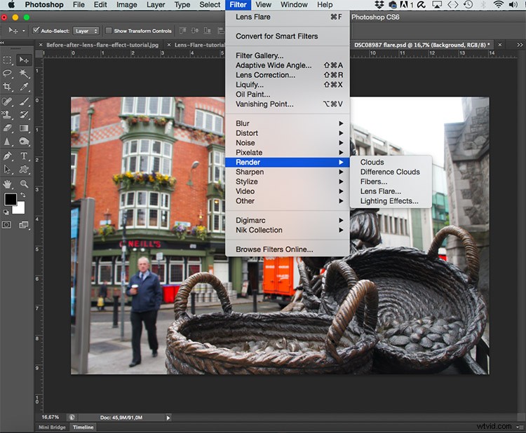 How to Create Stunning Lens Flare Effects in Photoshop: Step-by-Step Guide