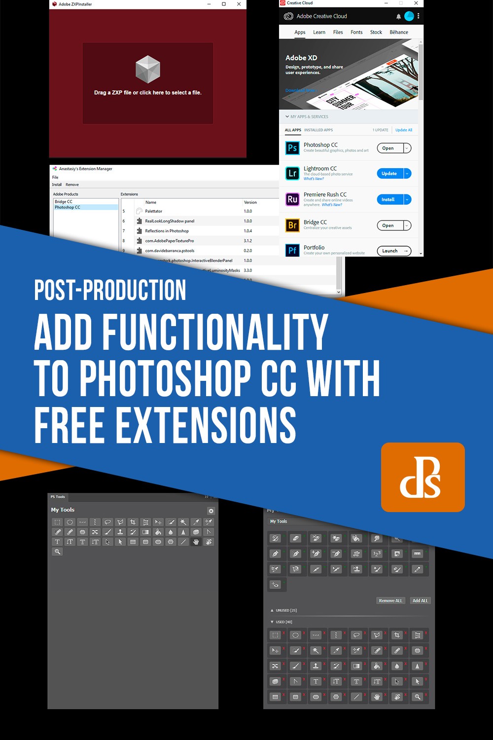 Enhance Photoshop CC with Free Extensions: Unlock Powerful Features Effortlessly