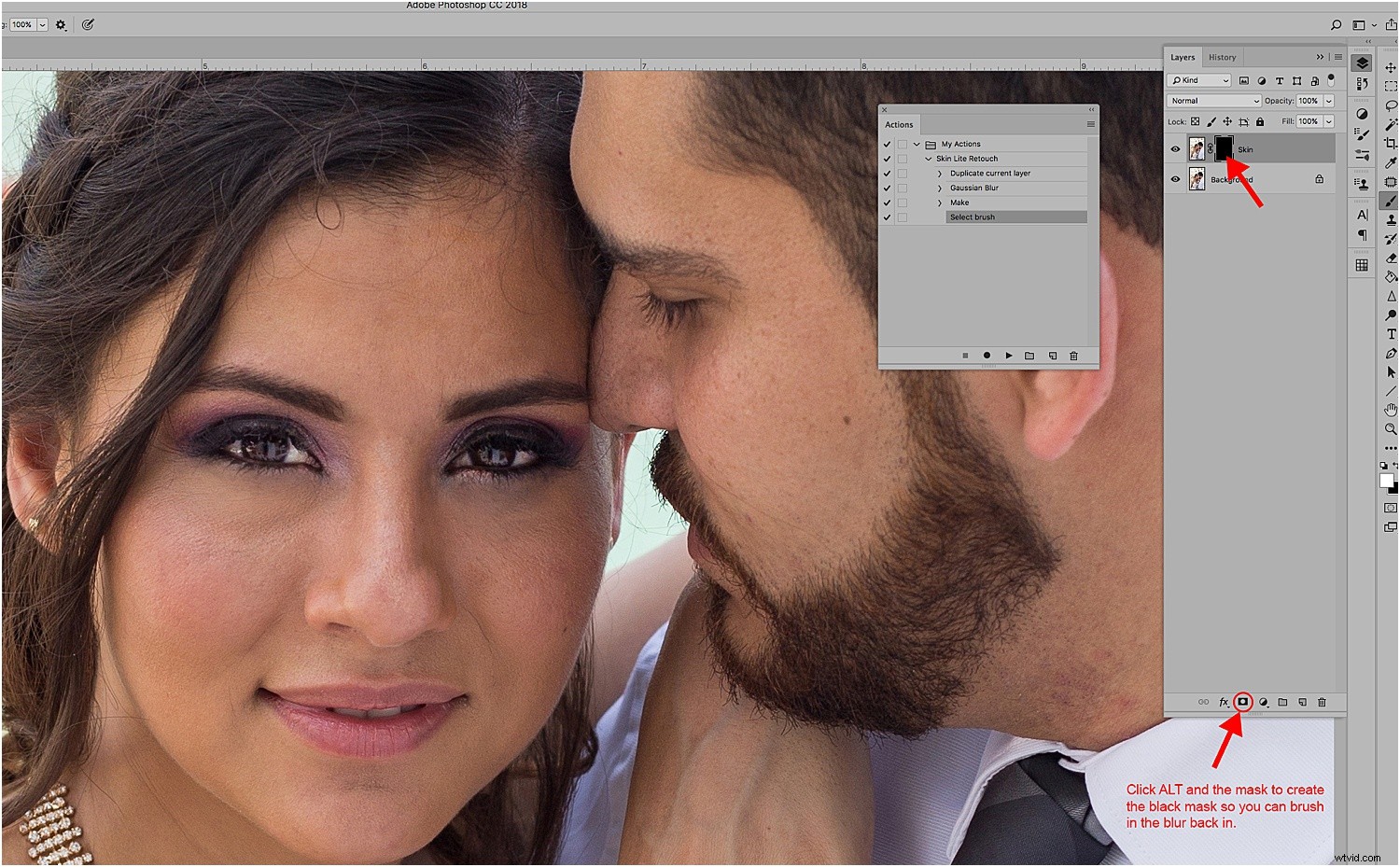 Photoshop Tutorial: Create a Subtle Skin Smoothing Action for Natural Portraits